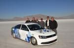 Volkswagen Jetta Hybrid Bonneville Speed Record Car 2012 года